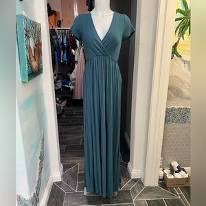 Bee Unique Blue Long Dress